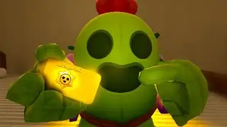 [SFM] SPIKE Opened the Legendary STARDROP | 3D Animation Brawl Stars