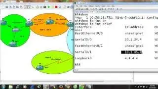 Configuration OSPF Multi-zones et la Redistribution OSPF  EIGRP   Partie 1