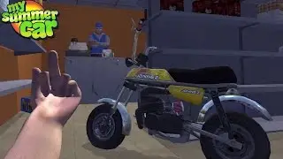 My Summer Car - DRIVING A MOPED