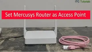 How to set Mercusys Wifi Router As Access Point for Piso Wifi
