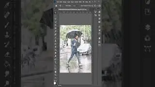 Rain Effect Photoshop Tutorial | how to add rain in photoshop 