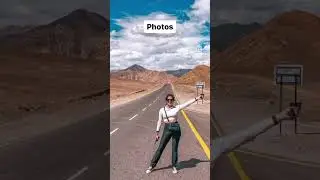 Photos or Videos? Comment down your favourite❣️ #ladakh #roadtrip #viralshorts #photography #viral