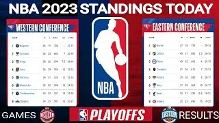 NBA Standings today ; NBA games today ; NBA standings 2023 today ; NBA playoffs 2023 today ; Lakers