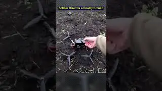 Risky Mission: Russian Soldier Disarms a Deadly Drone Mine!