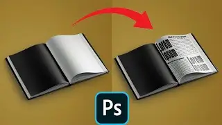 How to make a realistic book mockup in photoshop 