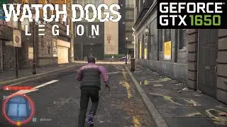 GTX 1650 + i5 9300h : Watch Dogs Legion All Settings 1080p