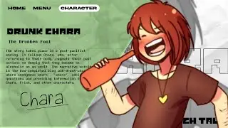 What is Ask Drunk Chara (Teach Tale Undertale AU Canon Facts and Animation)