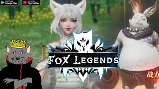 Fox Legends (2022) Первый взгляд Китай  -  Создаём Девушку Мечты в новой MMORPG