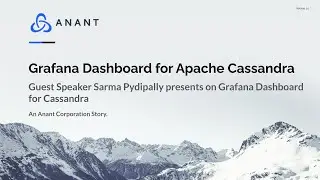 Apache Cassandra Lunch #62: Grafana Dashboard for Apache Cassandra