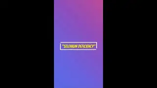 Lets talk about SELENIUM DEFICIENCY!😯 #thinkyouhealth #health #healthcare