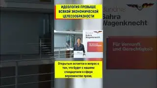 Сара Вагенкнехт: Принятие Украины в ЕС разорит немецких фермеров!