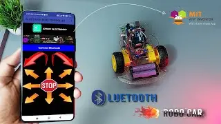 DIY Smartphone Controlled Bluetooth Robo Car 🔥