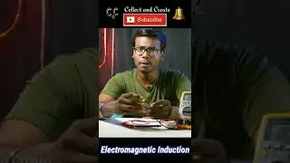 What is Electromagnetic induction. #electromagneticinduction #faradayslaw #shorts