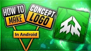 How To Make Concept Logo In Android / ios =ps touch