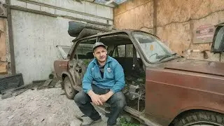 ВАЗ 2107 2часть ЗАМЕНА ПОРОГОВ И ШОК