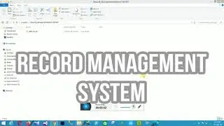 Record management system project in vb.net | vb.net mini projects | vb.net projects with source code