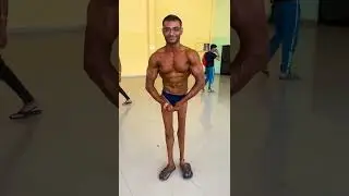 Fiziksel engelli kategorisinde yarışan bir vücut geliştirici. RESPECT! 💪