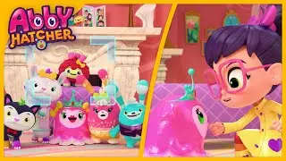 Fun Photo Shoot with Fuzzlies and MORE | Abby Hatcher Compilation | Cartoons for Kids