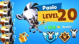 *Level 20 Paolo* is Unstoppable | Zooba