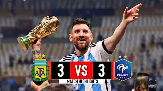 Argentina vs France (3-3) | Extended Highlights And Goals | Fifa World Cup Final 2022