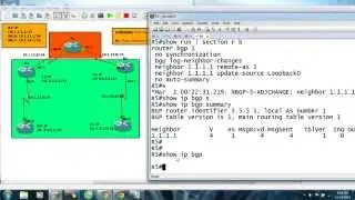 Configuration du BGP Peer Group & BGP Route Reflector