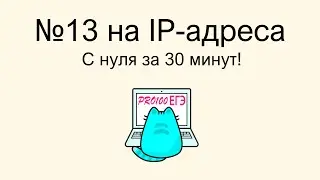 Задание 13 ЕГЭ на IP адреса | Вся теория и разбор всех актуальных типов