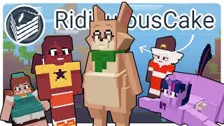 RidiculousCake in MINECRAFT !?!? (whut da...)