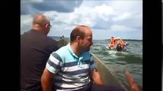 Поход в село Привольное на двух катерах и шлюпке