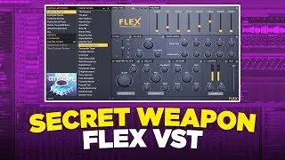 MAKING FIRE BEATS WITH NEW FL STUDIO VST FLEX (Stock Plugin VST)