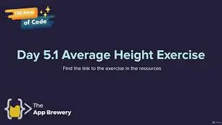 [Interactive Coding Exercise] Average Height | 100 Days of Code: The Complete Python Pro Bootcamp