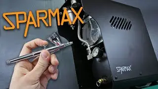 Sparmax Delivery! TC-620X Compressor, Flyer Airbrush, & MAX-3 Airbrush [Unboxing & Test]