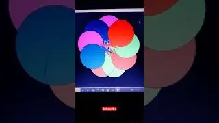 Color Changing Circle Design using Python Turtle Graphics ⭕