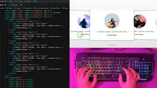 ASMR Programming - Coding 3D Slider - No Talking