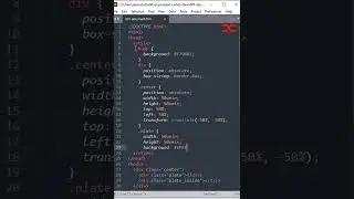 Plate | HTML CSS