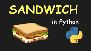 I CREATE SANDWICH SHOP MANAGEMENT SYSTEM USING PYTHON & LEARN PYTHON BY BUILDING SIMPLE PROJECTS