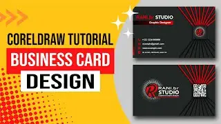 How To Make Business Card Design in CorelDraw | Visiting Card Design | Corel draw Tips & Tricks