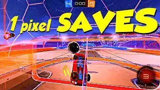 ROCKET LEAGUE BEST SAVES ! 1 PIXEL SAVES, SAVES MONTAGE #20