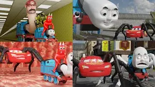 Cursed Thomas Vs Cursed Lightning McQueen - 1 Month in The Life