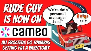 Rude Guy now on Cameo for personal messages (and personal massages!)