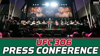 Full UFC 306 Press Conference | UFC 306 | MMA Fighting