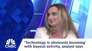 Technology is obviously booming with buyout activity, analyst says