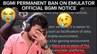 BGMI EMULATOR PERMANENT BAN 3.1 UPDATE 😢 BGMI ERROR CODE: RESTRICT AREA No More Emulator's 😭