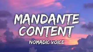 Mandante Content Lyrics | Nomadic Voice | New Malayalam Rap Song 2024