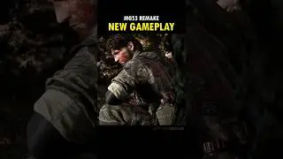 NEW MGS3 REMAKE GAMEPLAY! 🐍 #metalgearsolid #shorts