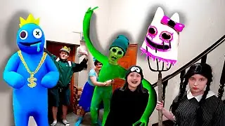 МОНСТРЫ САДА БАН БАН ПРОИГРАЮТ! РАДУЖНЫЕ ДРУЗЬЯ ПРИШЛИ В АКАДЕМИЮ! - Rainbow Friends Vs Banban