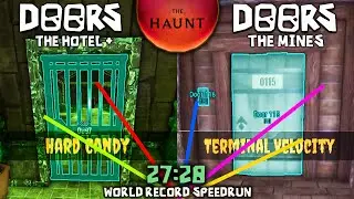 Doors : The Haunt (Hotel + Mines) WORLD RECORD SPEEDRUN *