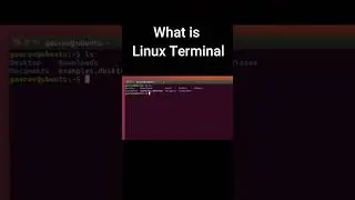 What is Linux Terminal? #linux #terminal