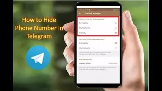 How to Hide Phone Number In Telegram