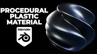 Plastic material in Blender