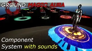 01 Decal Ground Magic Aura System in Unreal Engine 5